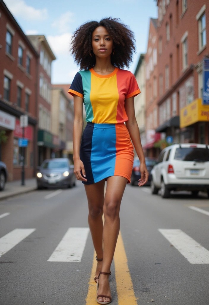 15 Casual Summer Dresses You’ll Want to Live In All Season Long! - 12. The Color-Block Dress