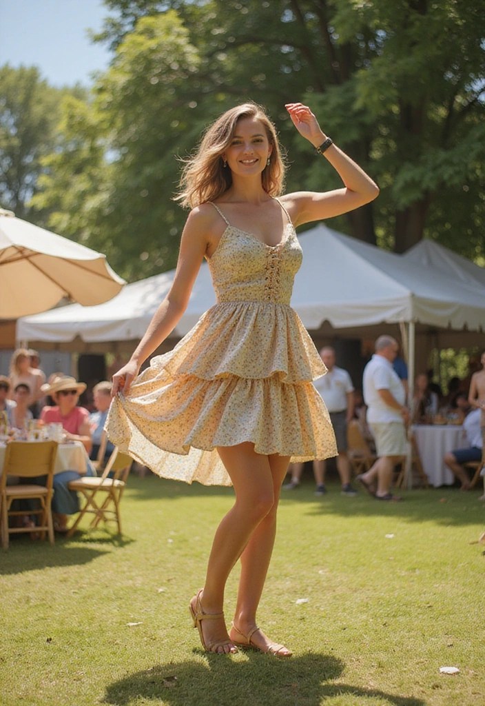 15 Casual Summer Dresses You’ll Want to Live In All Season Long! - 13. The Tiered Dress