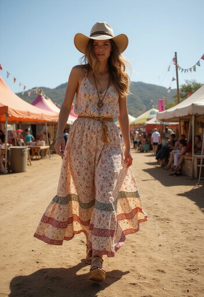15 Casual Summer Dresses You’ll Want to Live In All Season Long! - 2. The Bohemian Maxi Dress