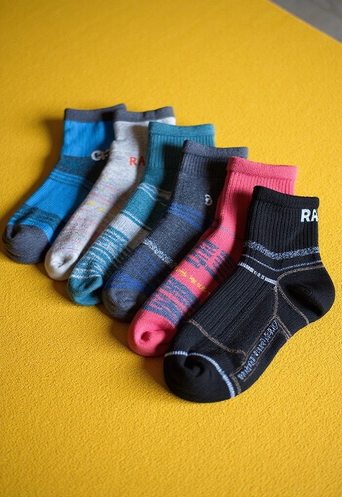 16 High-Performance Gymwear Essentials That Will Transform Your Workout Routine! - 9. Performance Socks