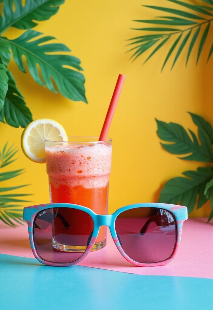 25 Trendy Sunglasses That Are Perfect for Summer (Check Out #18!) - 13. Color-Blocking Frames