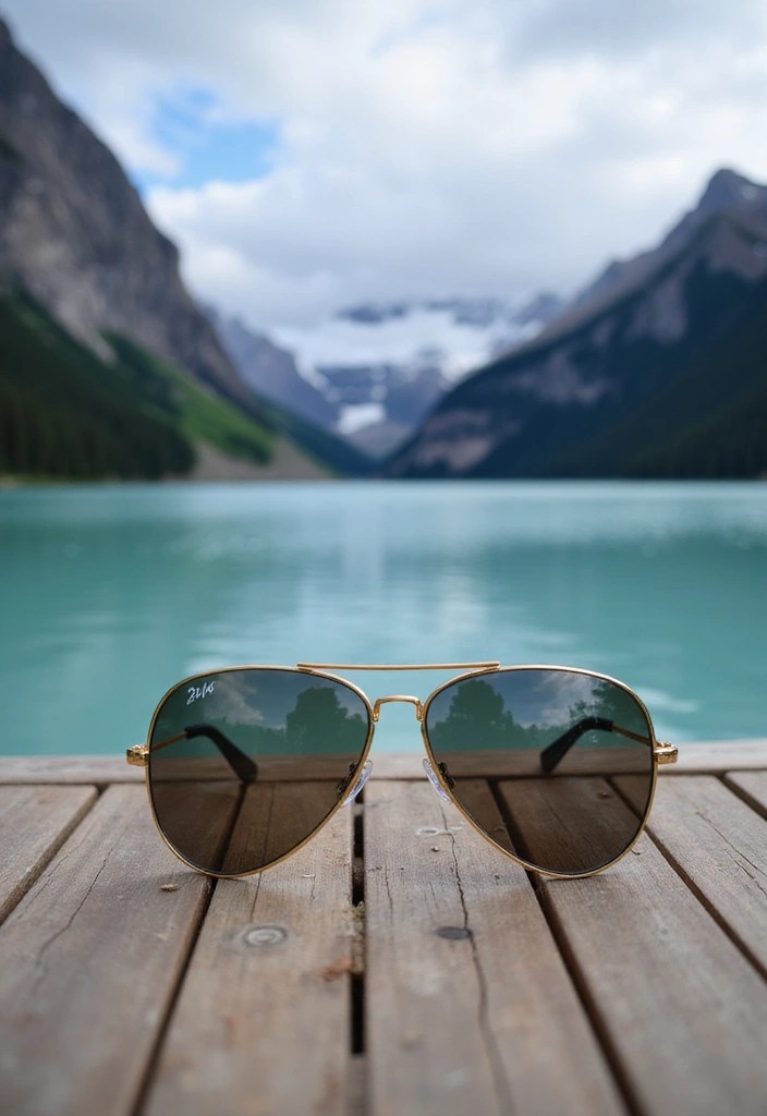 25 Trendy Sunglasses That Are Perfect for Summer (Check Out #18!) - 6. Aviators with a Twist