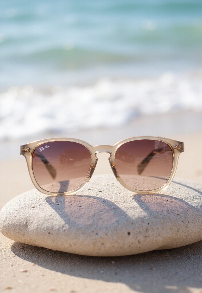 25 Trendy Sunglasses That Are Perfect for Summer (Check Out #18!) - 7. Transparent Frames
